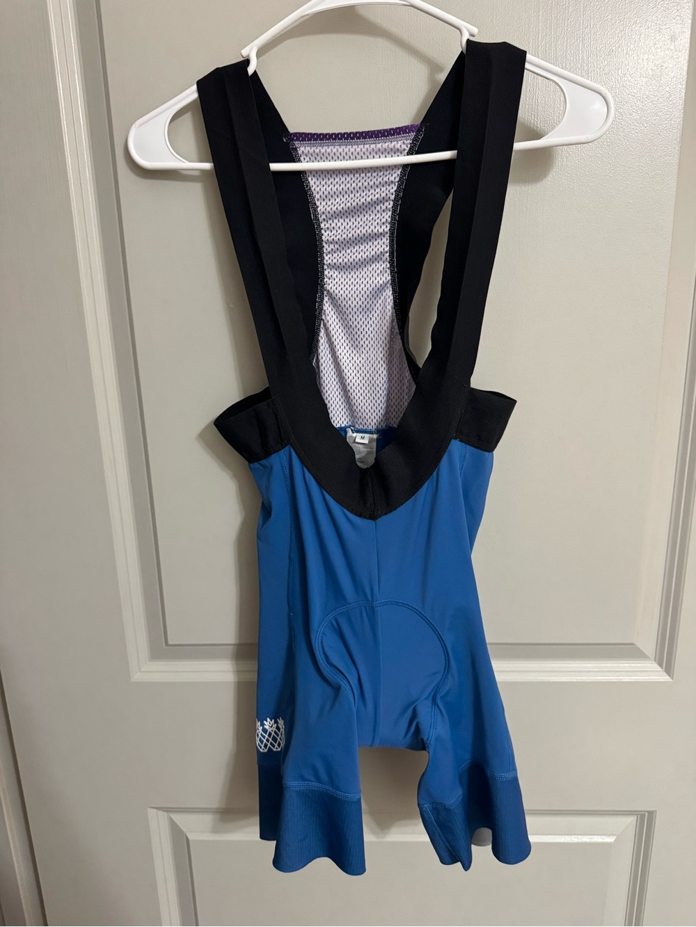 Blue Women's Cycling Bib Shorts